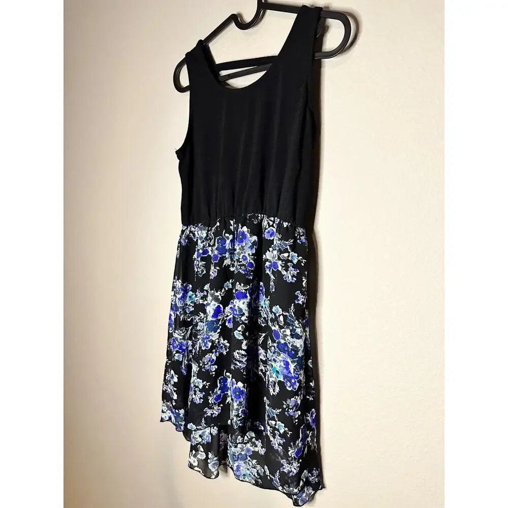 Full Tilt Tank Top Dress Cover Up Lined Extra Large 14/16 Black White